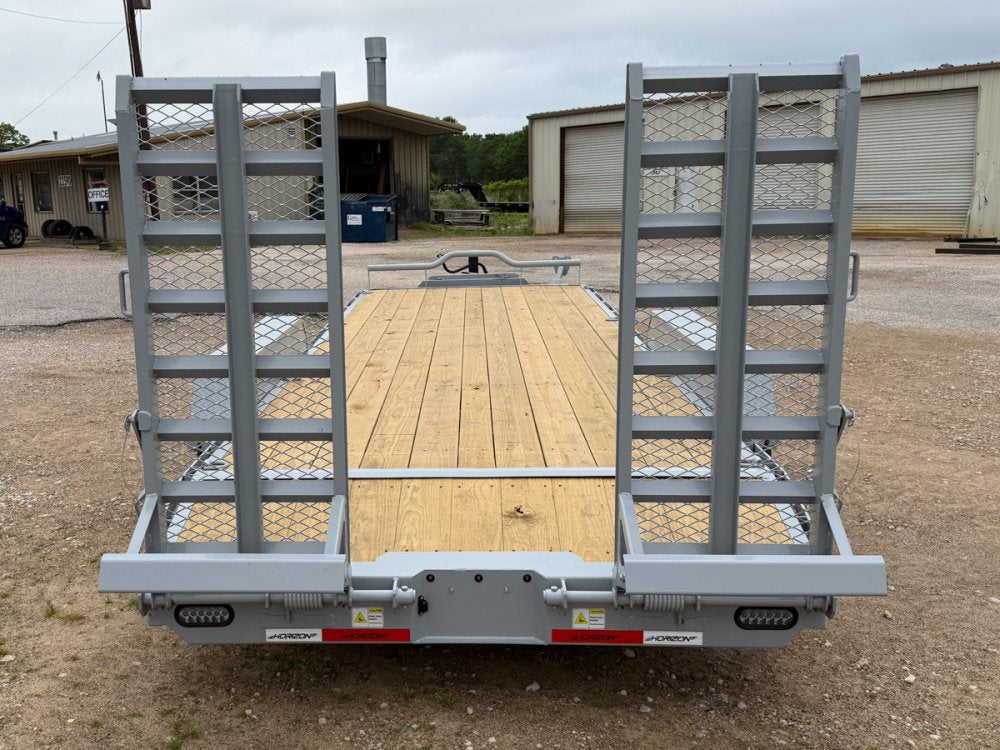 22' Horizon ECZ Bumper Pull Equipment Trailer - (2) 7K Axles 16263