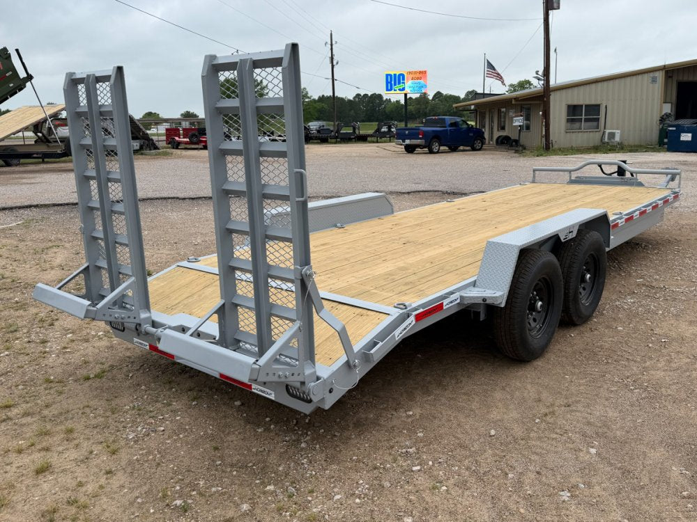 22' Horizon ECZ Bumper Pull Equipment Trailer - (2) 7K Axles 16263