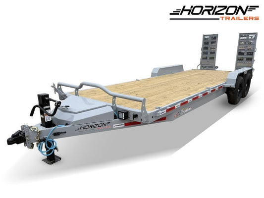22' Horizon ECZ Bumper Pull Equipment Trailer - (2) 7K Axles 16263