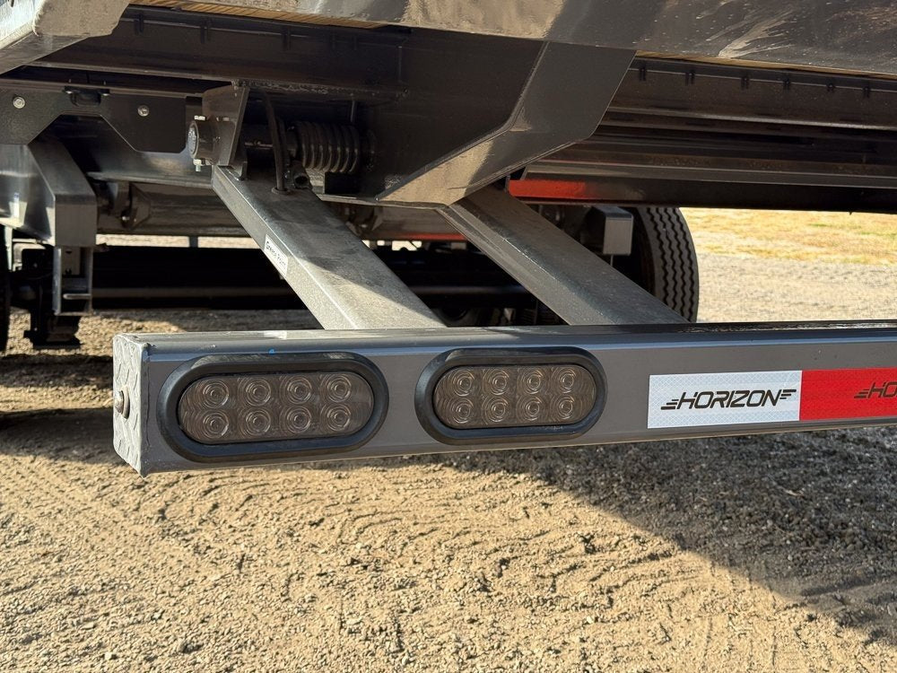 28' Horizon FTS Gooseneck Hydraulic Deckover Tilt Trailer - 10K Axles 15107
