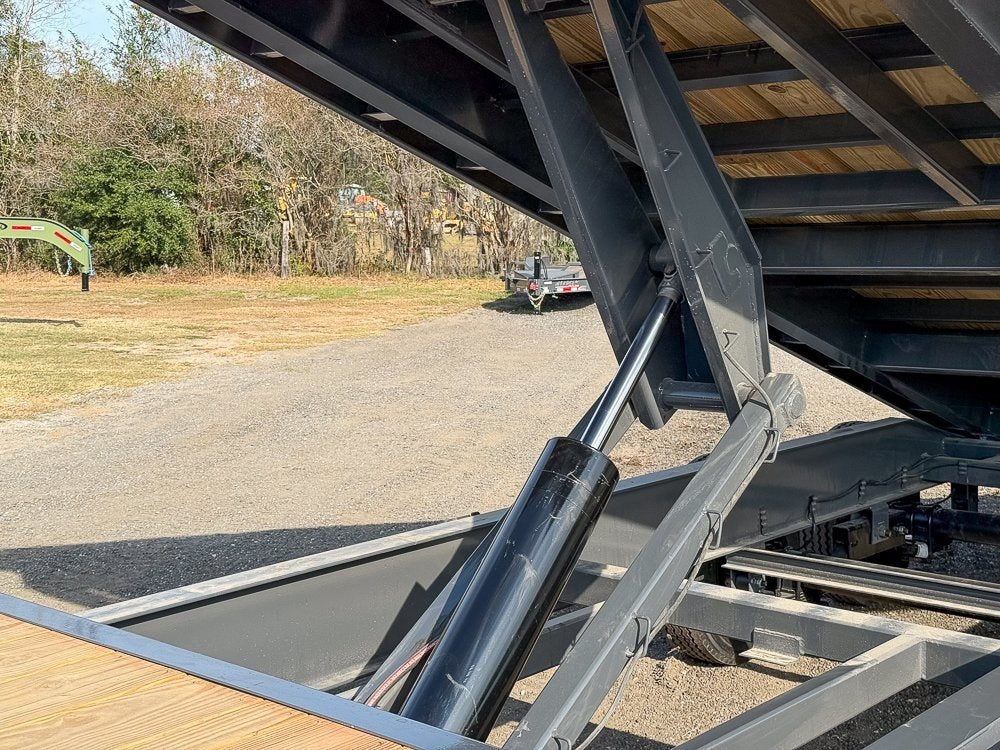 28' Horizon FTS Gooseneck Hydraulic Deckover Tilt Trailer - 10K Axles 15107