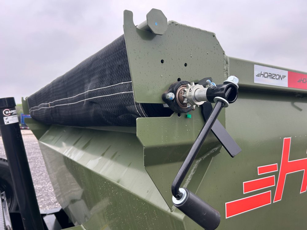 14' Horizon LZ7 Bumper Pull Dump Trailer 42" Side Walls Telescopic Lift Hydraulic Jacks - (2) 7k Axl 14681