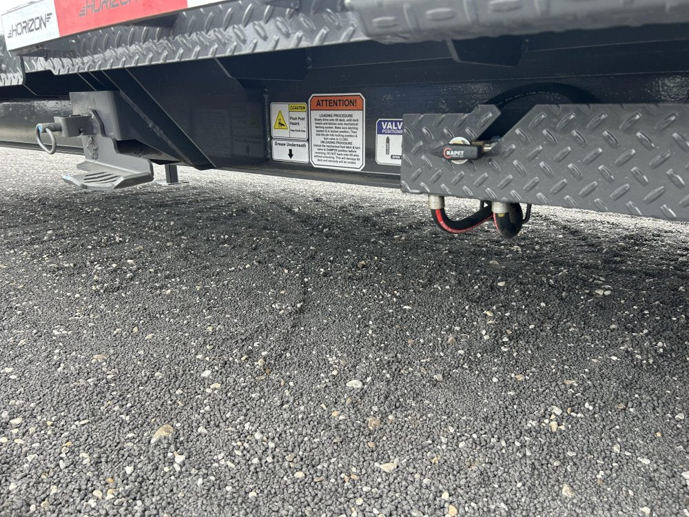 26' Horizon HET Gooseneck Equipment Tilt Trailer Drive Over Fenders - (2) 10K Axles 15457