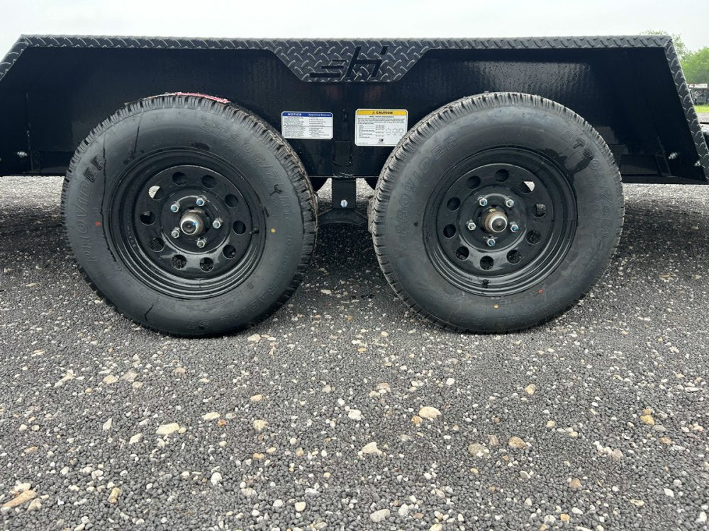 18' Horizon CEZ Bumper Pull Single Car Trailer - (2) 3.5k Axles 16085