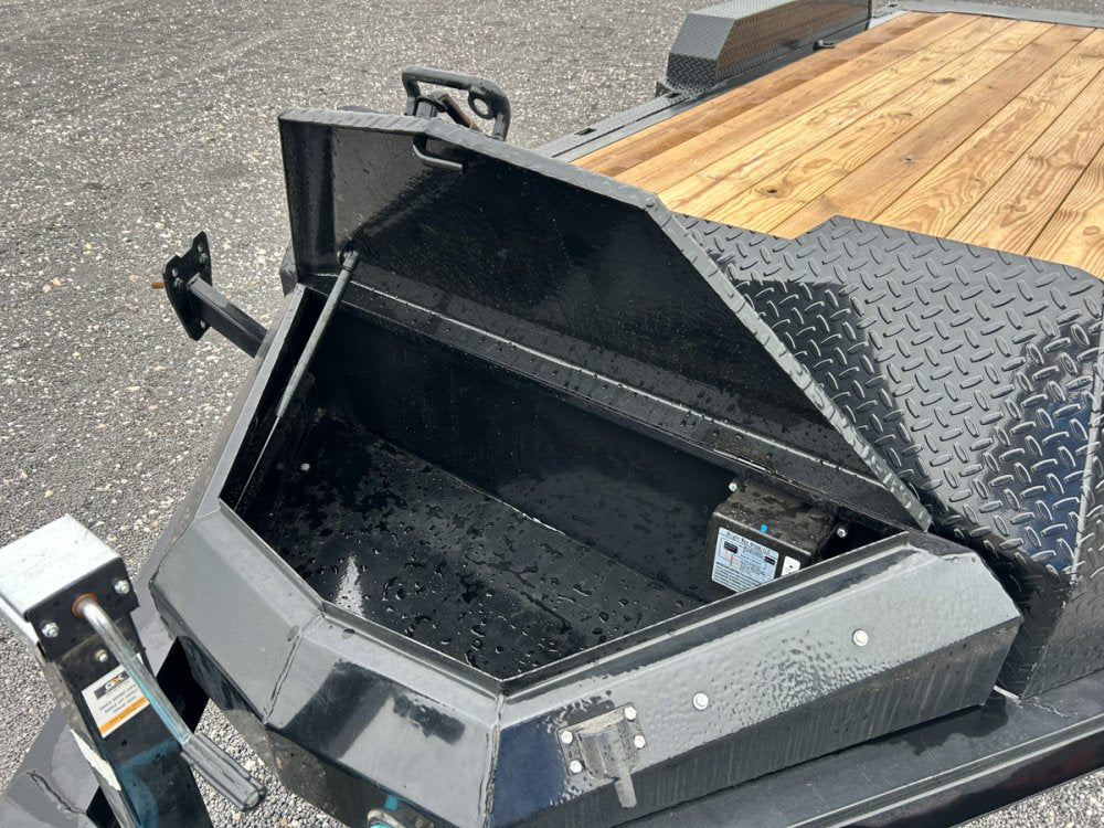 18' Horizon CEZ Bumper Pull Single Car Trailer - (2) 3.5k Axles 16085