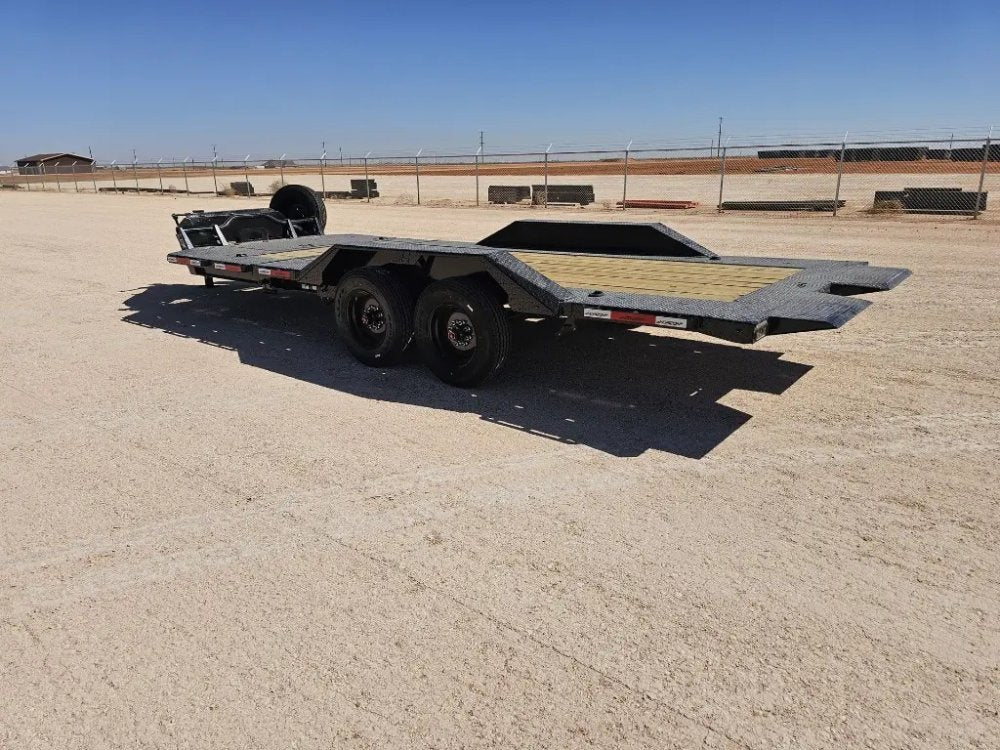 22' Horizon HET Bumper Pull Equipment Tilt Trailer Drive Over Fenders - (2) 10K Axles 16820