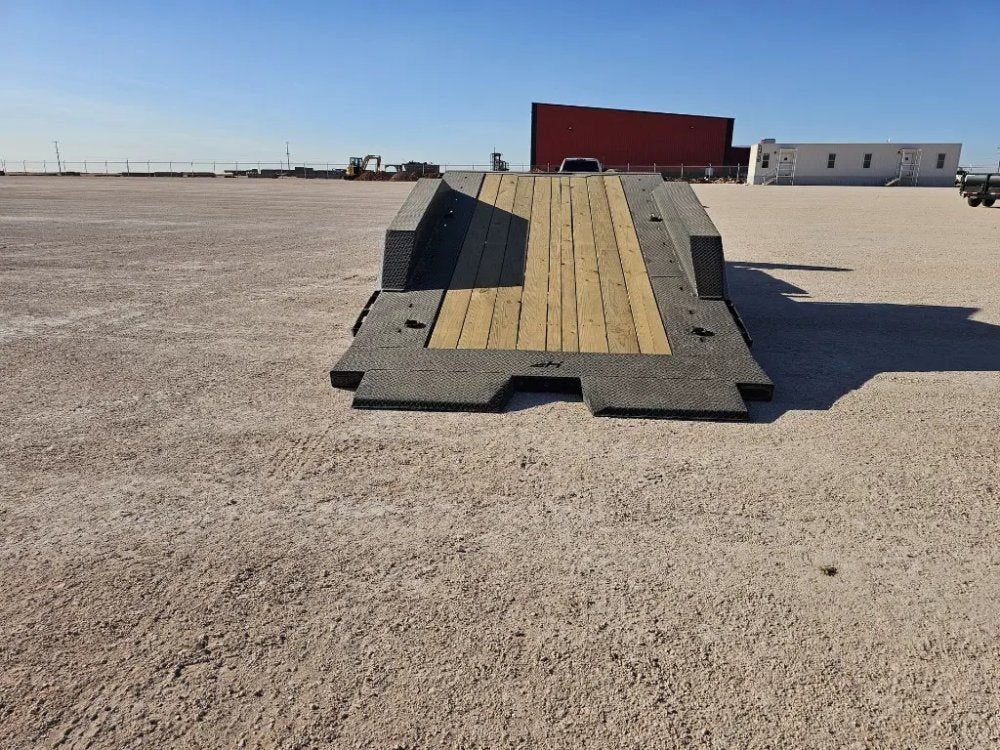 24' Horizon HET Bumper Pull Equipment Tilt Trailer Drive Over Fenders - (2) 10K Axles 16460