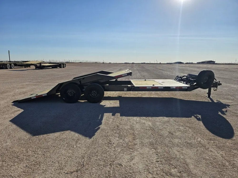 24' Horizon HET Bumper Pull Equipment Tilt Trailer Drive Over Fenders - (2) 10K Axles 16460