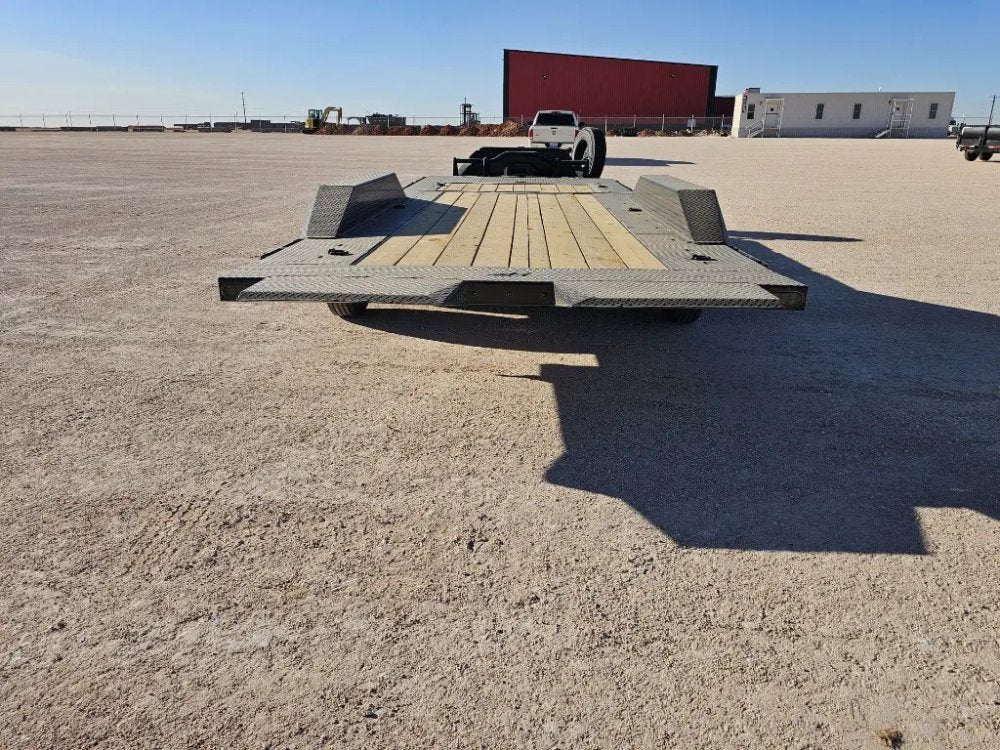 24' Horizon HET Bumper Pull Equipment Tilt Trailer Drive Over Fenders - (2) 10K Axles 16460