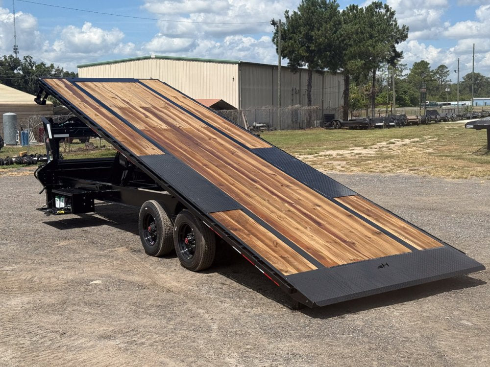 28' Horizon FFT Gooseneck Full Deckover Tilt Trailer - (2) 10K Axles 16936