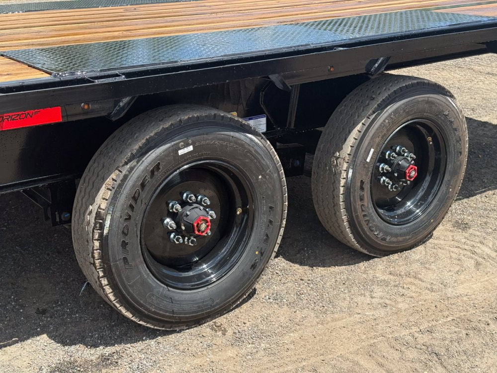 28' Horizon FFT Gooseneck Full Deckover Tilt Trailer - (2) 10K Axles 16936