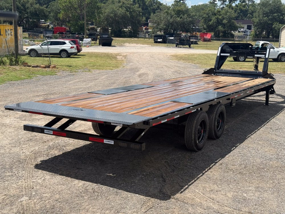 28' Horizon FFT Gooseneck Full Deckover Tilt Trailer - (2) 10K Axles 16936