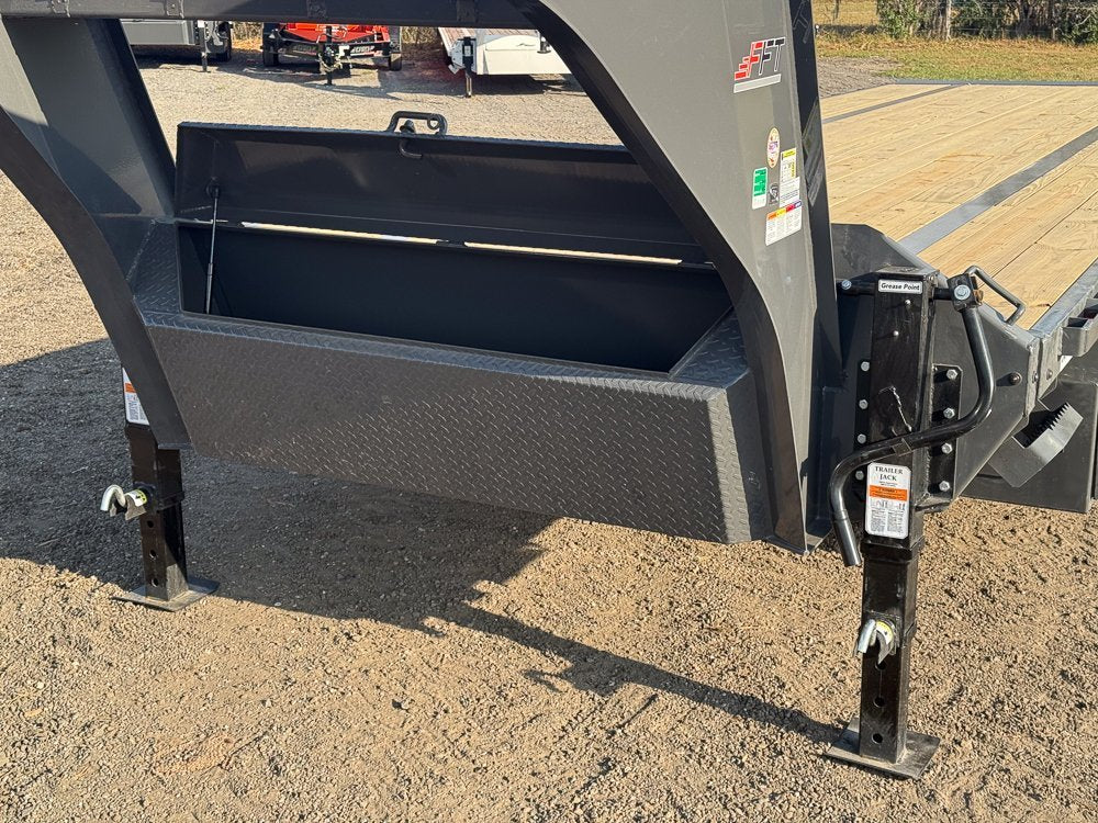 28' Horizon FFT Gooseneck Full Deckover Tilt Trailer - (2) 10K Axles 016934