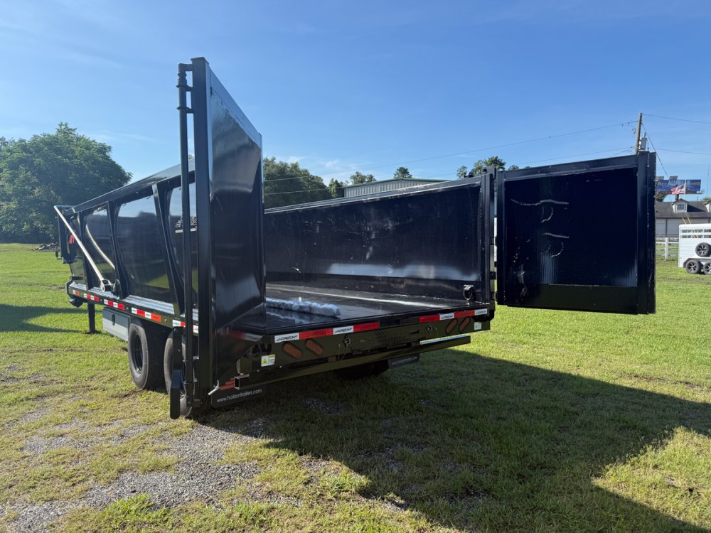 20' Horizon HZX Gooseneck Dump Trailer 36" Side Walls - (2) 10K Axles 016893