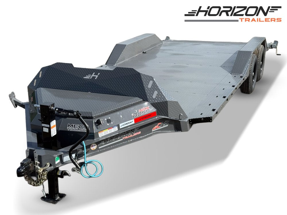 20' Horizon CHZ Equipment Trailer Drive Over Fenders - (2) 5.2K Axles 16046