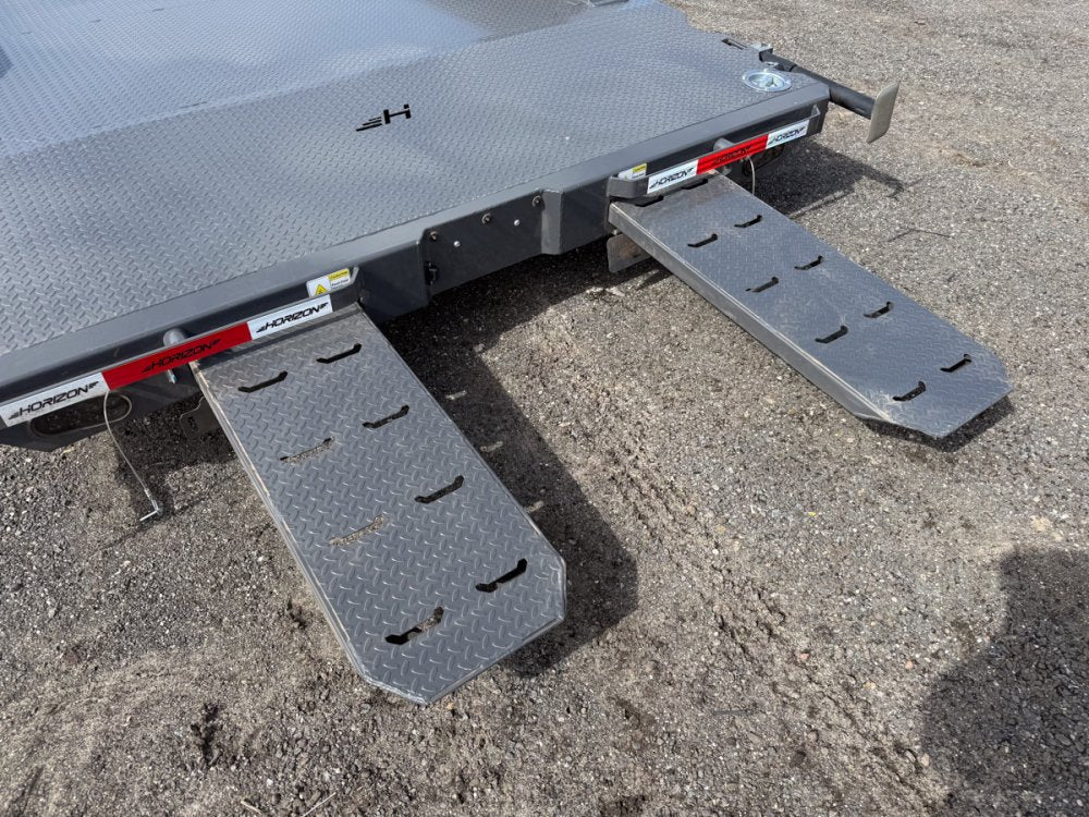 20' Horizon CHZ Equipment Trailer Drive Over Fenders - (2) 5.2K Axles 16046