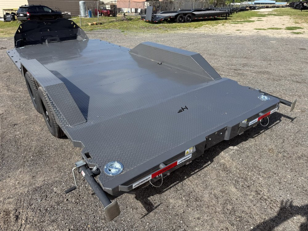 20' Horizon CHZ Equipment Trailer Drive Over Fenders - (2) 5.2K Axles 16046