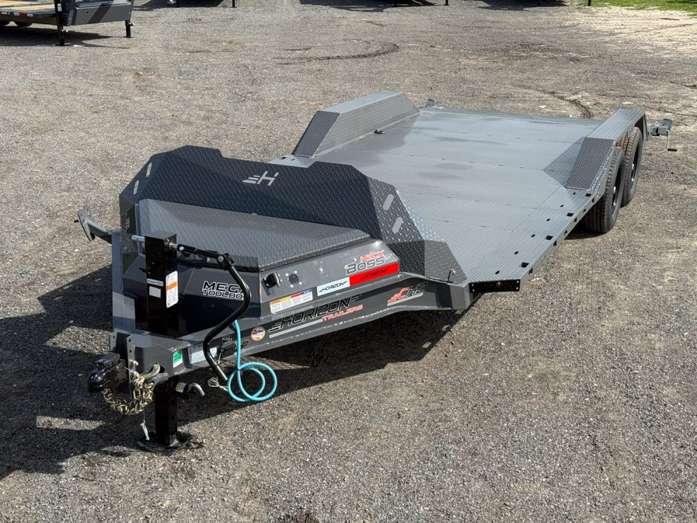 20' Horizon CHZ Equipment Trailer Drive Over Fenders - (2) 5.2K Axles 16046