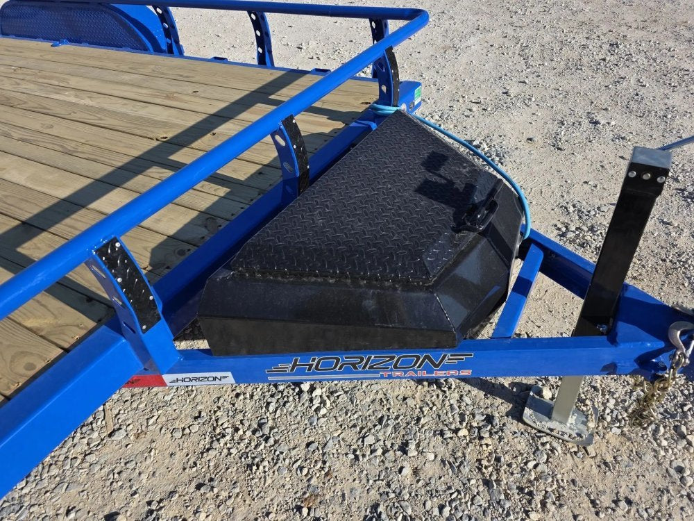14' Horizon UTZ Bumper Pull Utility Trailer - (2) 3.5K Axles 8563