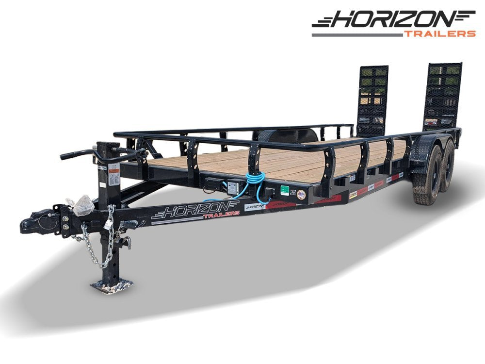 20' Horizon UTZ Bumper Pull Utility Trailer - (2) 3.5K Axles 11103