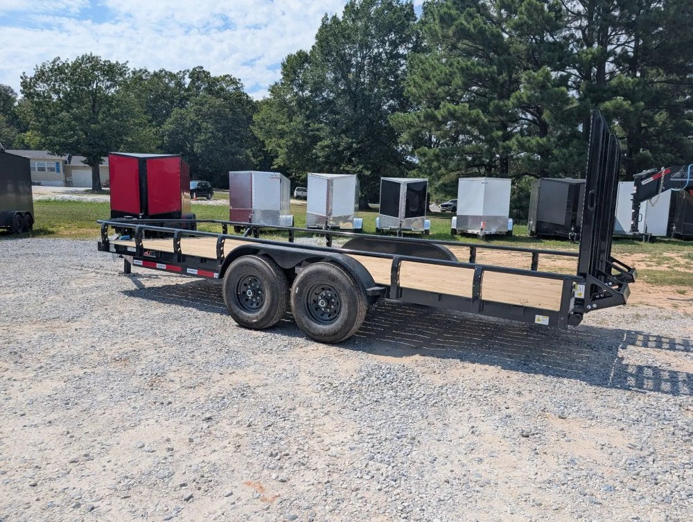 20' Horizon UTZ Bumper Pull Utility Trailer - (2) 3.5K Axles 11103