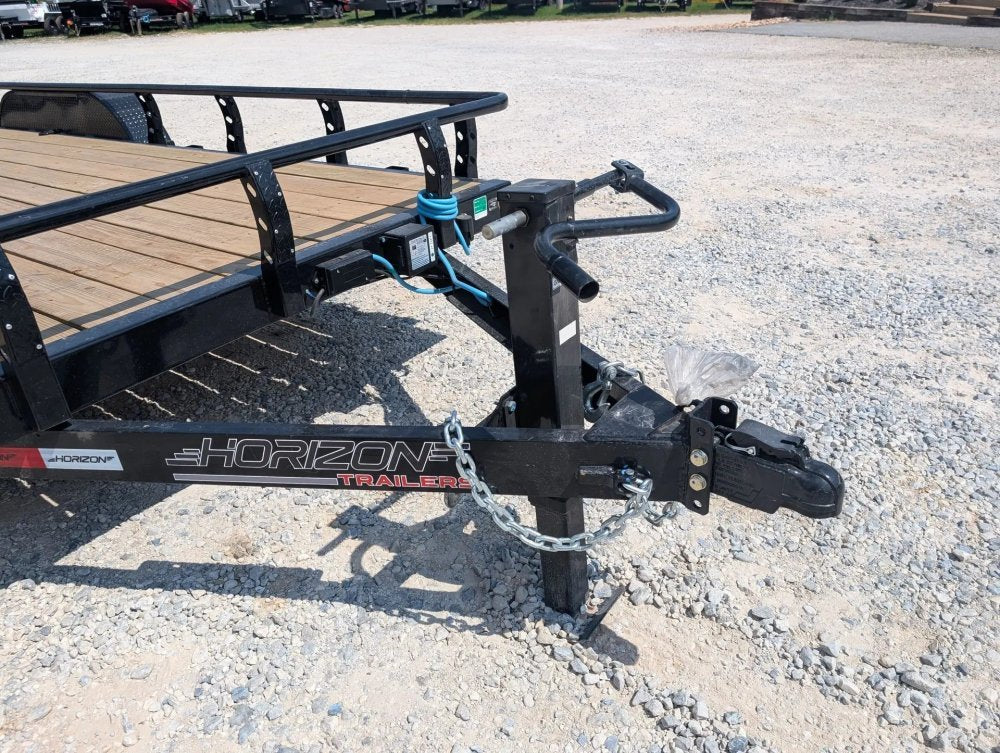 20' Horizon UTZ Bumper Pull Utility Trailer - (2) 3.5K Axles 11103