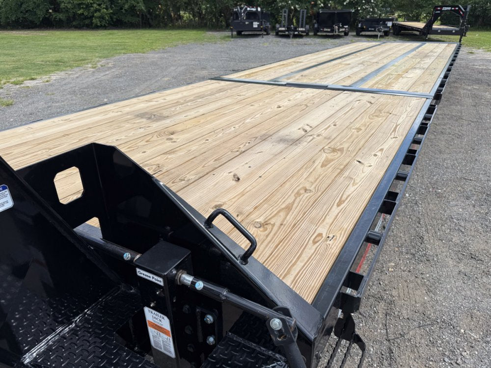 34' Horizon FHS Gooseneck Deckover Tilt Trailer - (2) 10K Axles 014210