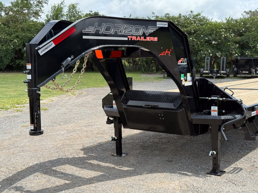 34' Horizon FHS Gooseneck Deckover Tilt Trailer - (2) 10K Axles 014210