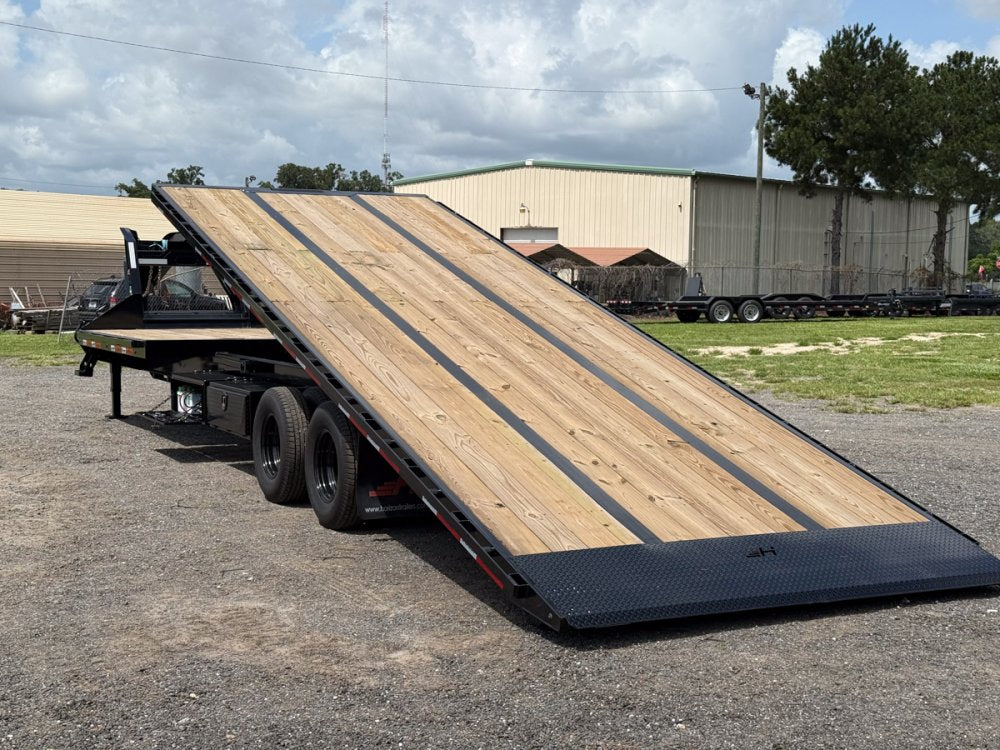 34' Horizon FHS Gooseneck Deckover Tilt Trailer - (2) 10K Axles 014210