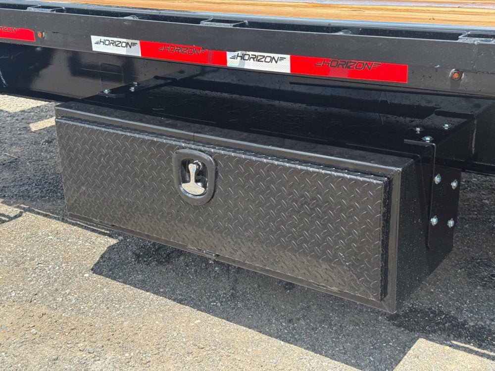 28' Horizon FFT Gooseneck Full Deckover TIlt Trailer - (2) 10K Axles 18028