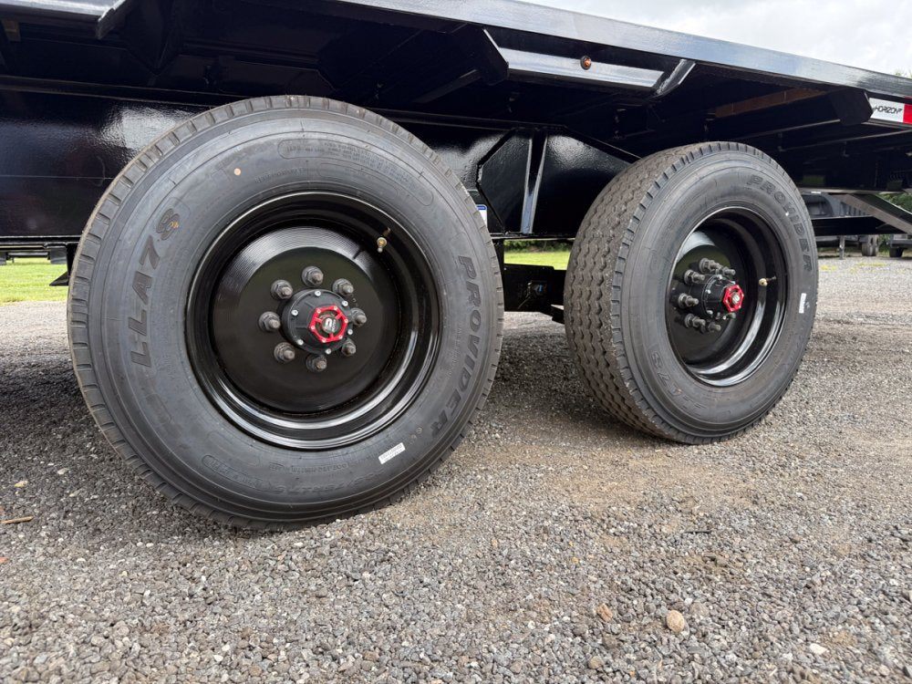 24' Horizon FFT Bumper Pull Full Deckover TIlt Trailer - (2) 10K Axles 18031