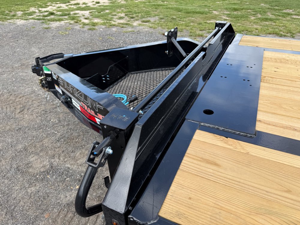 24' Horizon FFT Bumper Pull Full Deckover TIlt Trailer - (2) 10K Axles 18031