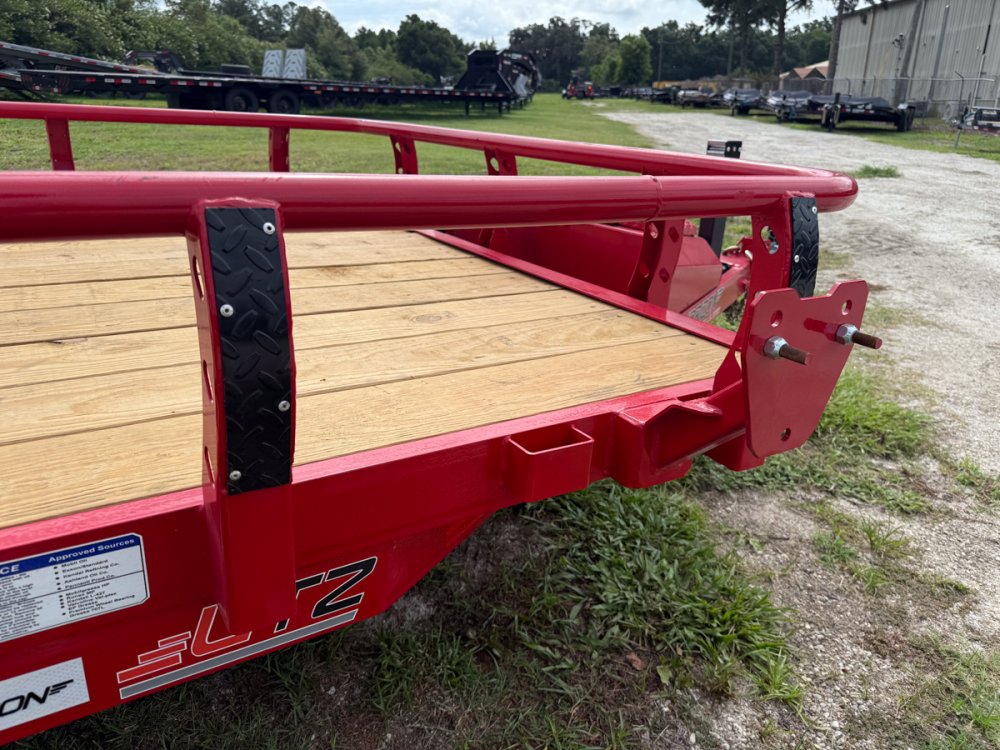 14' Horizon UTZ Bumper Pull Utility Trailer - (2) 3.5K Axles 17737