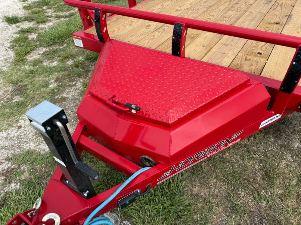 14' Horizon UTZ Bumper Pull Utility Trailer - (2) 3.5K Axles 17736