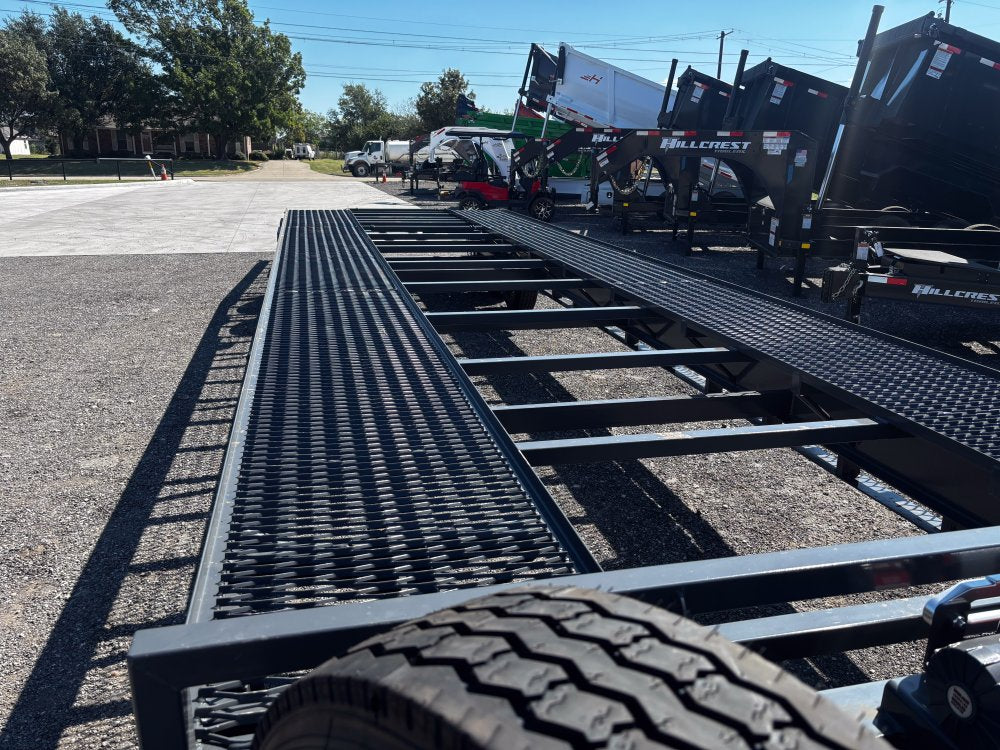 36' Stryker Bumper Pull Mesh Deck Multi Car Hauler - (2) 8k Axles 4569