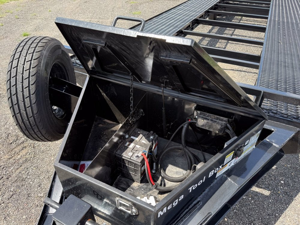 36' Stryker Bumper Pull Mesh Deck Multi Car Hauler - (2) 8k Axles 004562