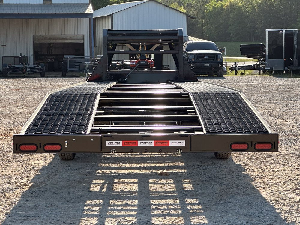 40' Stryker Gooseneck Mesh Deck Multi Car Hauler - (2) 8k Axles - 12k GVWR Derated 004598