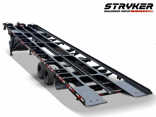 40' Stryker SCT Gooseneck Container Tilt Trailers - (2) 10K Super Single Axles Derated Non-CDL 004344