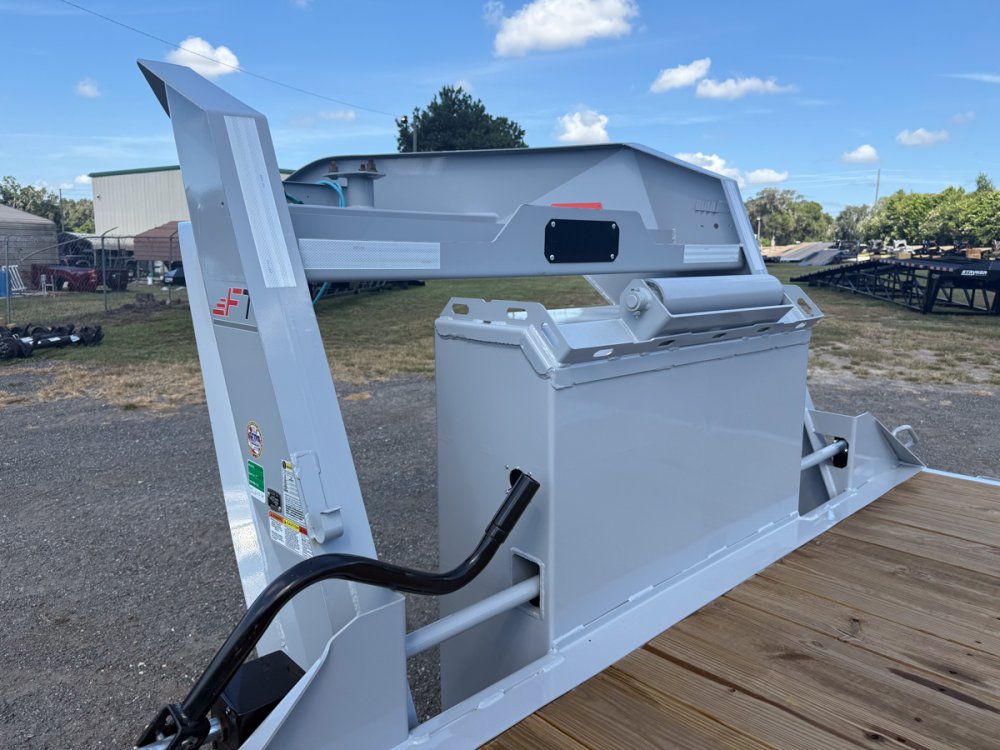 28' Horizon FTS Gooseneck Hydraulic Deckover Tilt Trailer - (2) 10K Axles 16534