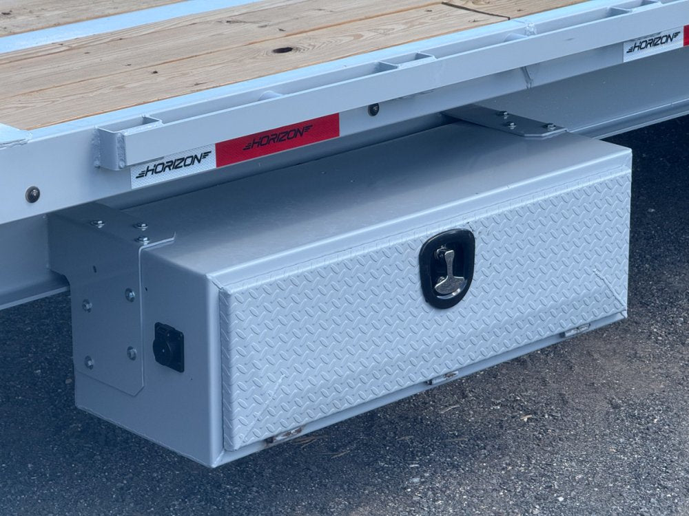 28' Horizon FTS Gooseneck Hydraulic Deckover Tilt Trailer - (2) 10K Axles 16534