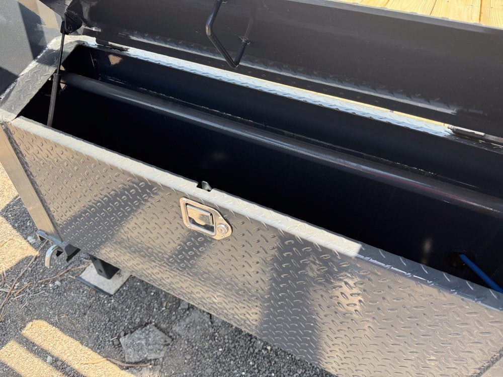 40' HD Hotshot (2) 10k Axles Straight Deck, DERATED Non-CDL 18 Ply Super Singles 001503