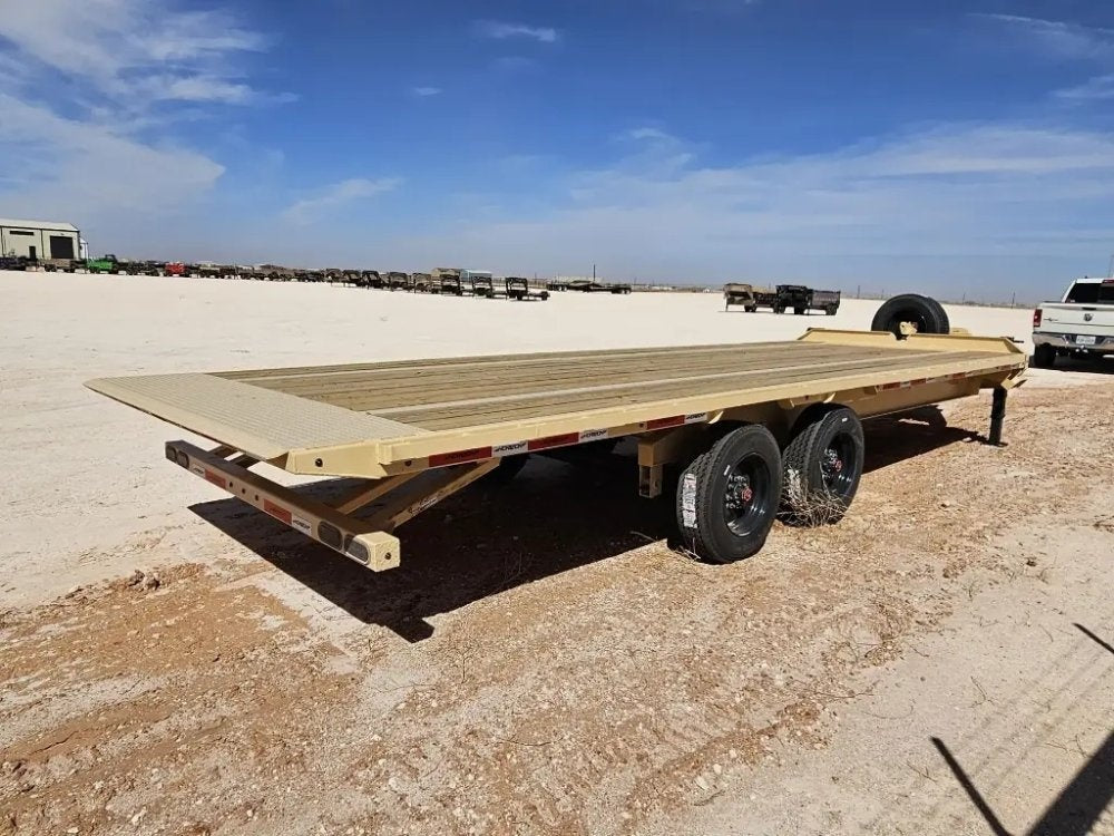 24' Horizon FFT Bumper Pull Full Deckover Tilt Trailer - (2) 10K Axles 15231