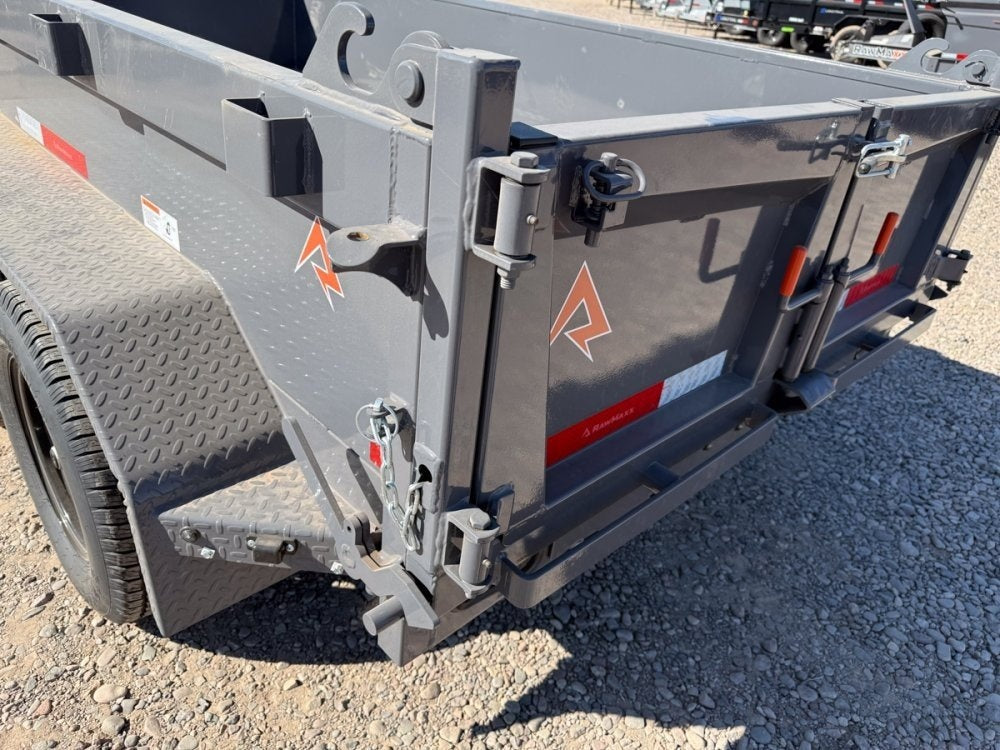 10' SDX Dump 19" Sides - 3.5k Axles - 516 Scissor - Bumper Pull Dump/Dump Trailers - Stryker Dealership Group