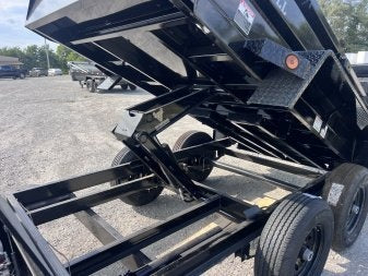 10' x 60" Iron Bull DTB Bumper Pull Dump Trailer 18" Side Walls - (2) 5200 lb Axles - Bumper Pull Dump - Dump Trailers - TrailerSwap