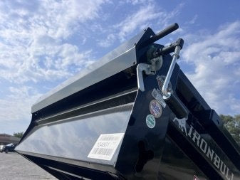 10' x 60" Iron Bull DTB Bumper Pull Dump Trailer 18" Side Walls - (2) 5200 lb Axles - Bumper Pull Dump - Dump Trailers - TrailerSwap