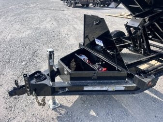 10' x 60" Iron Bull DTB Bumper Pull Dump Trailer 18" Side Walls - (2) 5200 lb Axles - Bumper Pull Dump - Dump Trailers - TrailerSwap