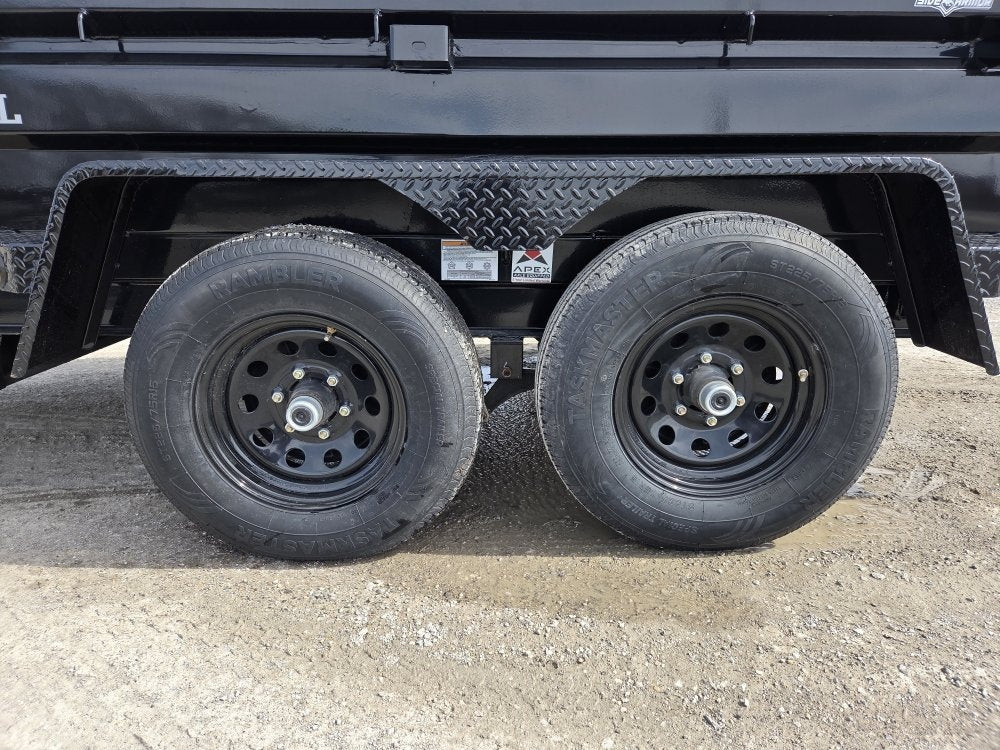 10' x 60" Iron Bull DTB Bumper Pull Dump Trailer 18" Side Walls - (2) 5200 lb Axles - Bumper Pull Dump - Dump Trailers - TrailerSwap