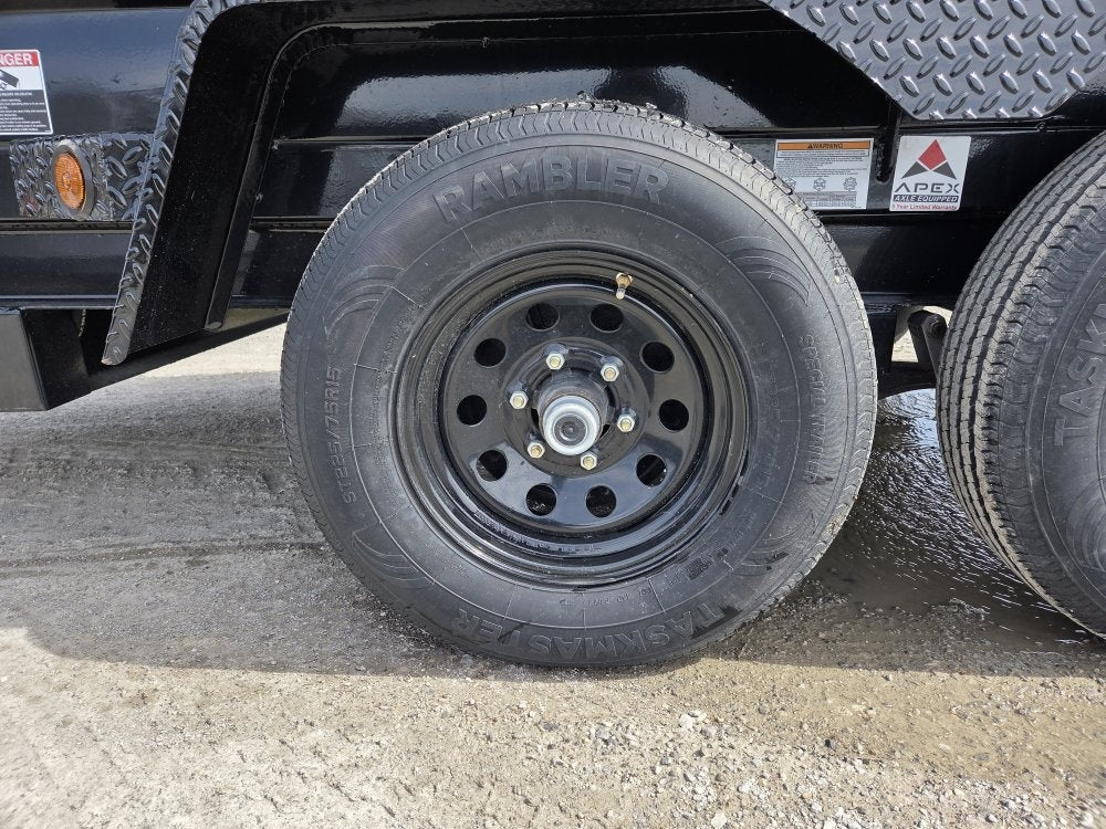 10' x 60" Iron Bull DTB Bumper Pull Dump Trailer 18" Side Walls - (2) 5200 lb Axles - Bumper Pull Dump - Dump Trailers - TrailerSwap