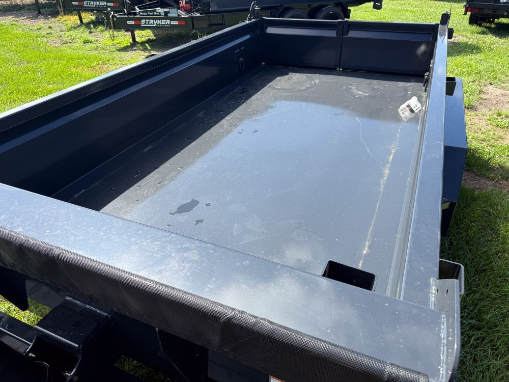 12' Dump Trailer 20" Side Walls - Telescopic Lift - Bumper Pull Dump - Dump Trailers - TrailerSwap