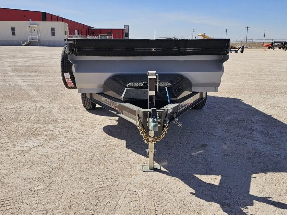 12' Horizon HZ6 Bumper Pull Dump Trailer 24" Side Walls - (2) 5.2K Axles - Bumper Pull Dump - TrailerSwap